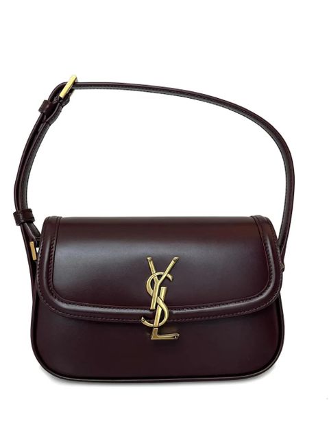 Saint Laurent small Solferino leather shoulder bag - Brown - zdjęcie produktu nr 1