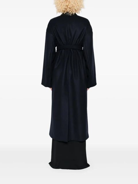 Sportmax zip-up trench coat - Black