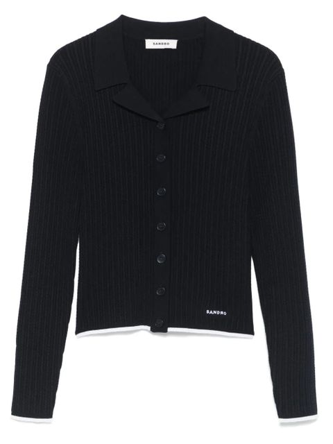 SANDRO button-up cardigan - Blue - zdjęcie produktu nr 1