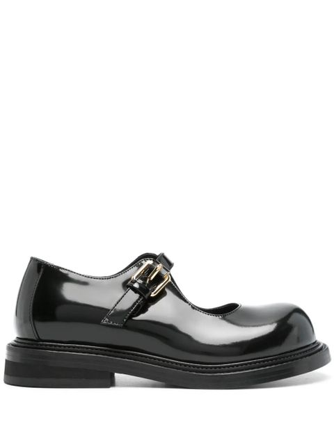 Moschino leather mary jane flats - Black - zdjęcie produktu nr 1