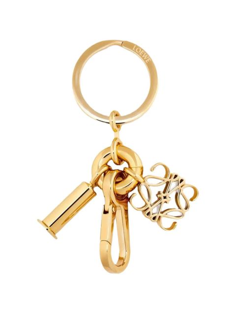 LOEWE Anagram charm keyring - Gold - zdjęcie produktu nr 1