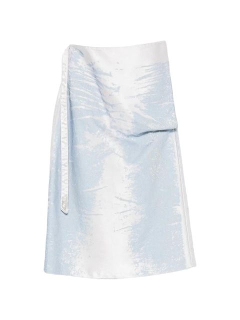 Diesel belt brushstroke skirt - Blue - zdjęcie produktu nr 1
