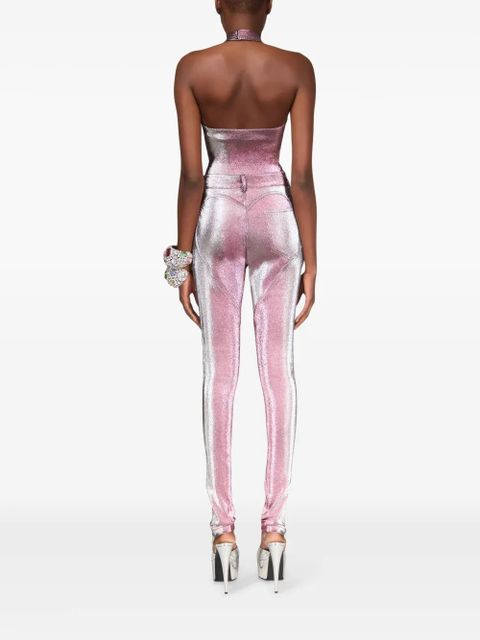 AREA Rosette leggings - Pink