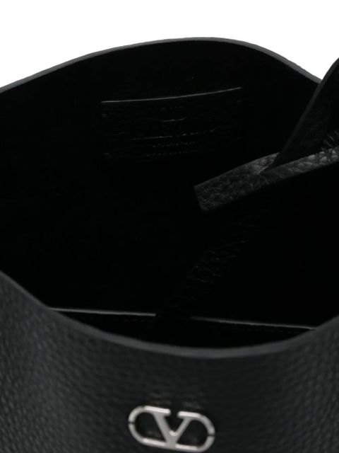 Valentino Garavani studded leather tote bag - Black