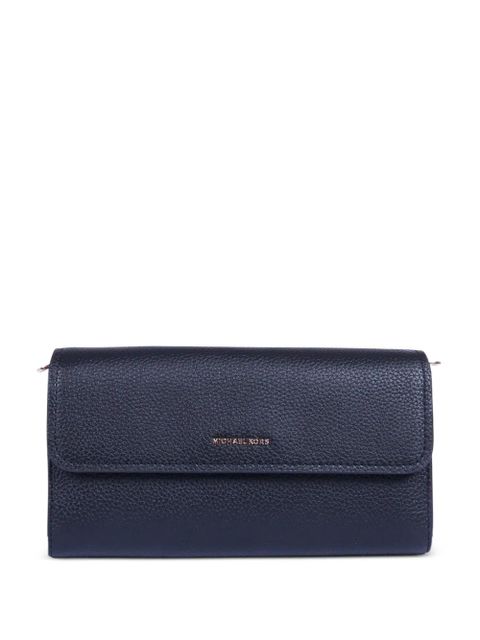 Michael Kors small grained leather shoulder bag - Blue - zdjęcie produktu nr 1