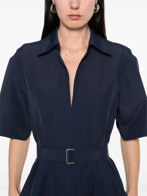 Simkhai belted midi dress - Blue