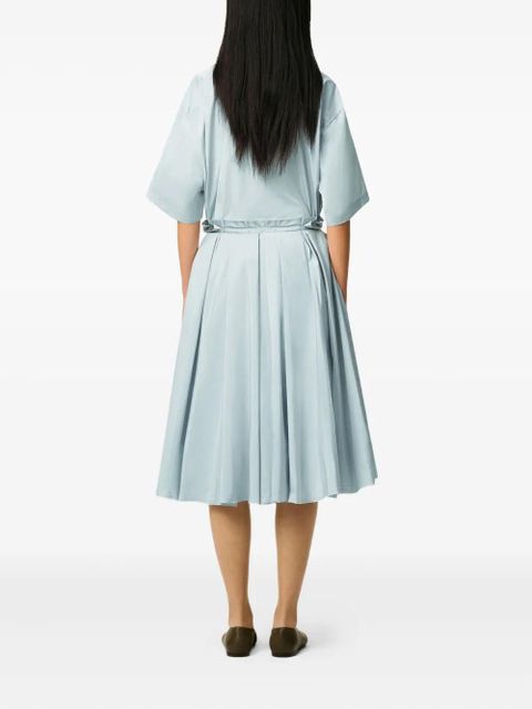 AMI Paris Corolla midi skirt - Blue