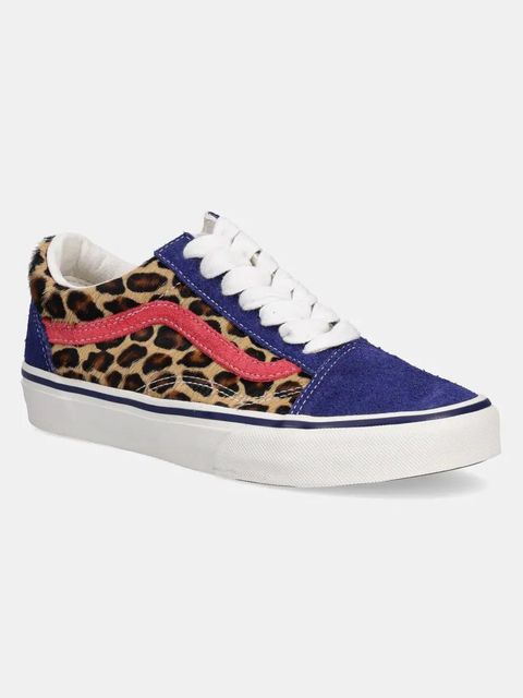 Vans tenisówki zamszowe Old Skool kolor granatowy VN000D5N1PE1 - zdjęcie produktu nr 1