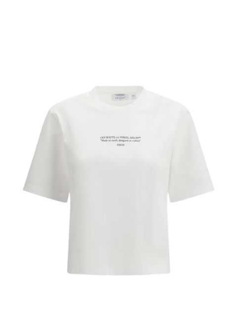 Off-White short-sleeve T-shirt - zdjęcie produktu nr 1