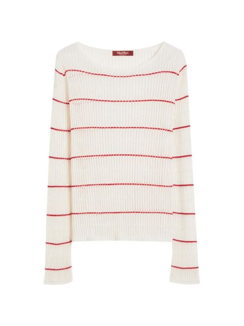 Max Mara striped sweater - Neutrals - zdjęcie produktu nr 1