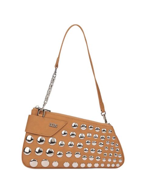 GCDS Comma Notte shoulder bag - Brown - zdjęcie produktu nr 1