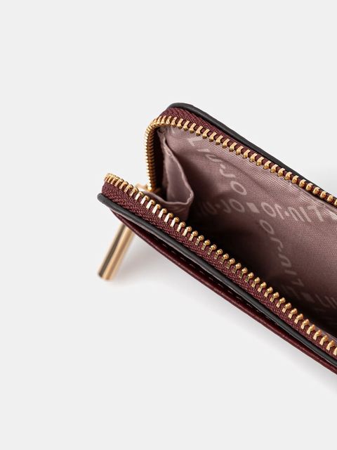 Liu Jo etui na karty kolor bordowy AF5173.E0027 - zdjęcie produktu nr 2