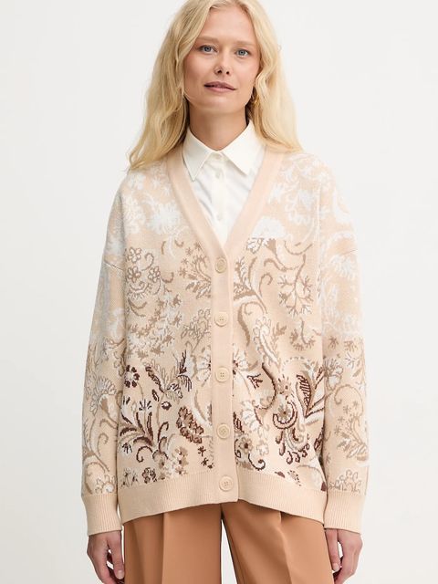 Guess kardigan MELINDA damski kolor pomarańczowy ciepły W5GR31 Z2ZK2 - zdjęcie produktu nr 1