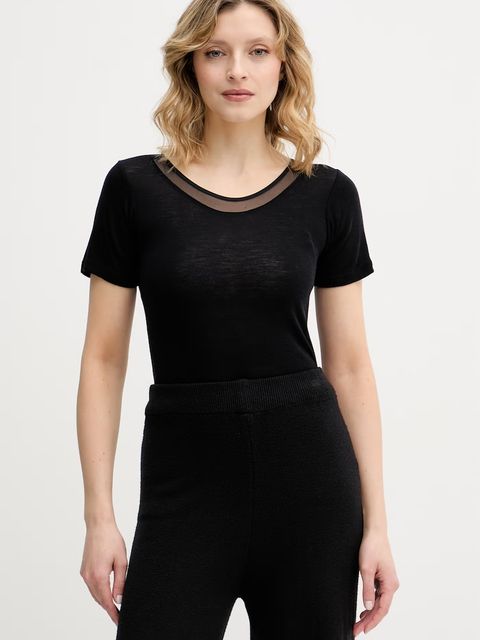 Chantelle T-shirt basic damski wełniany Juliana - zdjęcie produktu nr 1