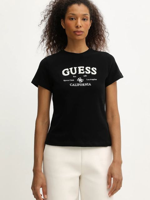 Guess t-shirt CELIA damski kolor czarny V5BI02 KCBF1 - zdjęcie produktu nr 1