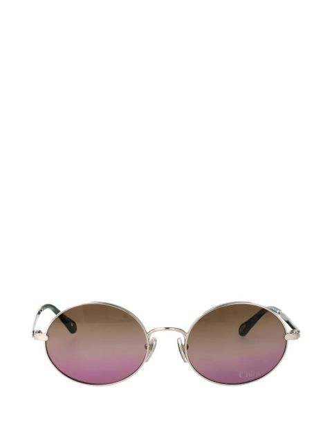 Chloé round-frame sunglasses - Silver - zdjęcie produktu nr 1