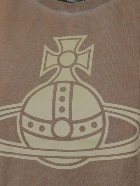Vivienne Westwood Orb T-shirt - Brown