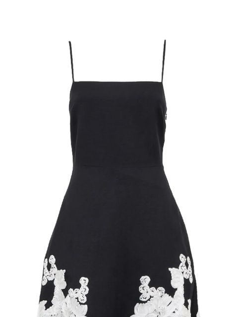 Simkhai Annabella floral midi dress - Black