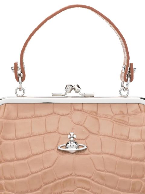 Vivienne Westwood Orb embossed top-handle tote bag - Neutrals