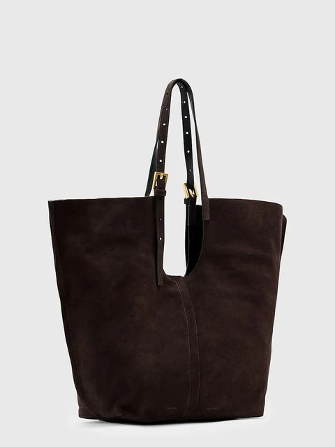 AllSaints torba zamszowa ARA - zdjęcie produktu nr 1