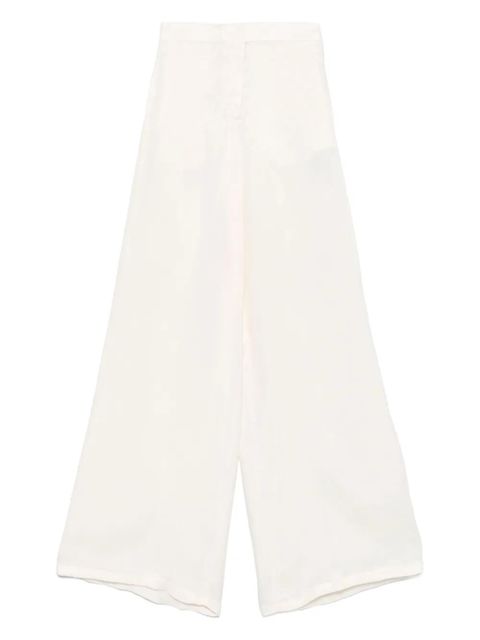 Blumarine gabardine trousers - Neutrals - zdjęcie produktu nr 1