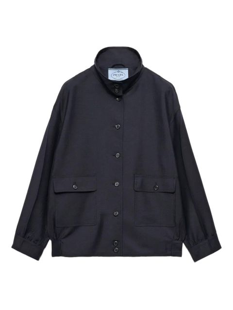 Prada mohair wool jacket - Blue - zdjęcie produktu nr 1