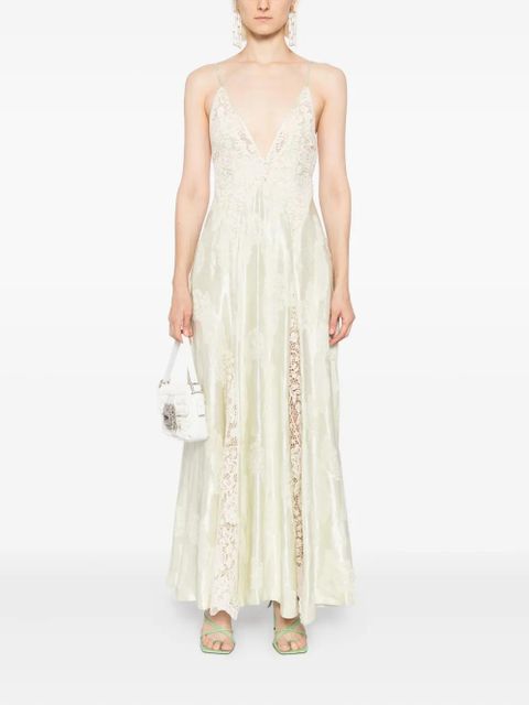 ALEMAIS Apollonia dress - Green