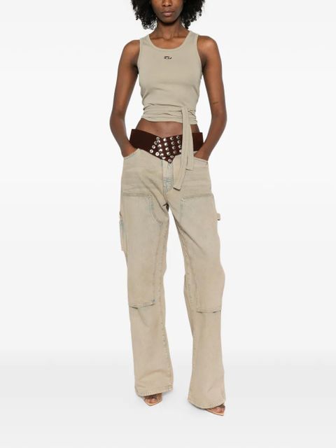 Diesel T-Anky-Tail tie-detail tank top - Neutrals - zdjęcie produktu nr 2