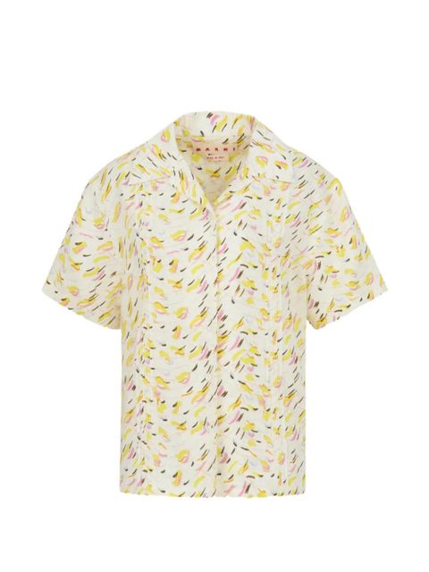 Marni linen shirt - White - zdjęcie produktu nr 1