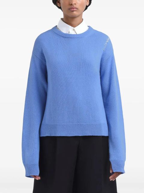 Marni cashmere sweater - Blue - zdjęcie produktu nr 2