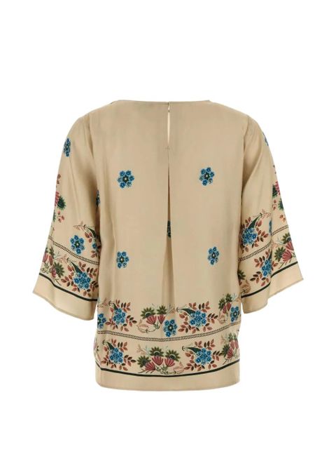 Weekend Max Mara Samba floral-print blouse - Neutrals - zdjęcie produktu nr 2