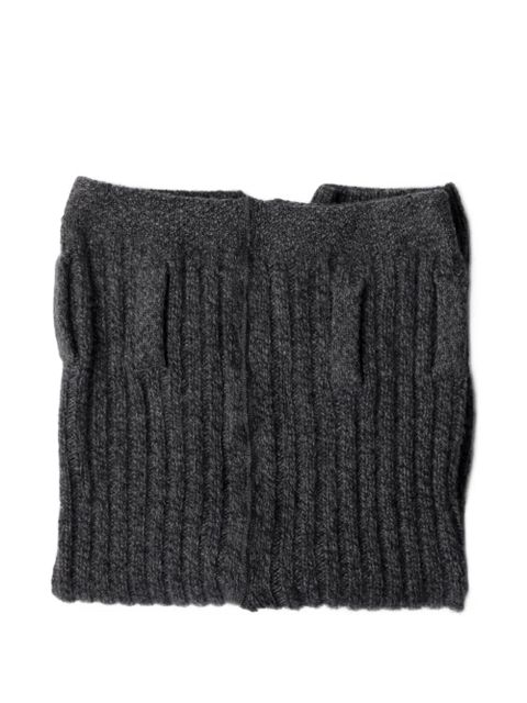 Prada cashmere wool leg warmers - Grey - zdjęcie produktu nr 2