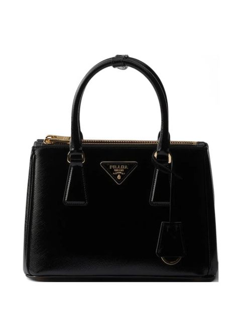 Prada small Galleria leather tote bag - Black - zdjęcie produktu nr 1