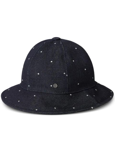 Maison Michel Mara denim hat - Blue - zdjęcie produktu nr 1