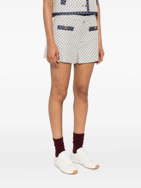 Gucci geometric-pattern pocket shorts - Neutrals