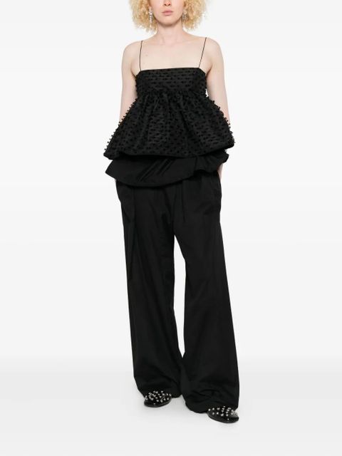 Cecilie Bahnsen 3D-detail top - Black - zdjęcie produktu nr 2