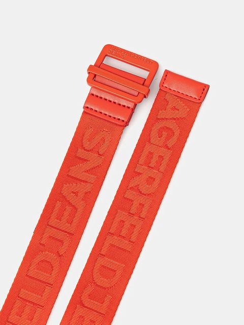 Karl Lagerfeld Jeans pasek kolor pomarańczowy A1W33003 - zdjęcie produktu nr 2