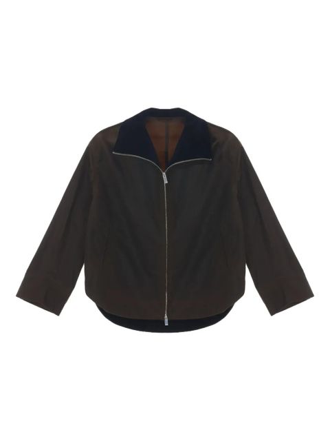 TOTEME zip-fastening jacket - Brown - zdjęcie produktu nr 1