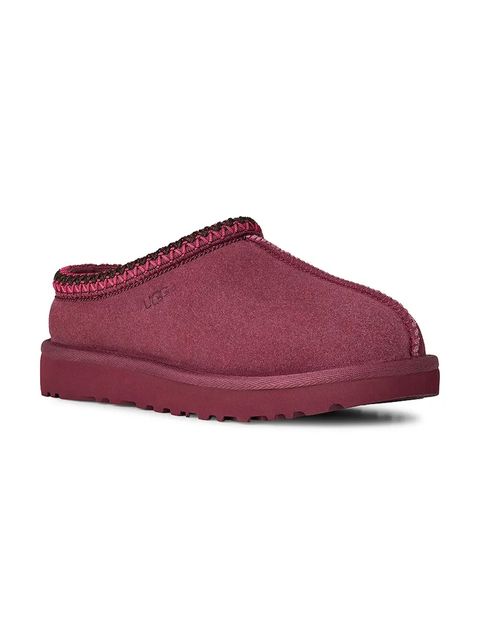 UGG kapcie zamszowe Tasman II kolor różowy 1174470.BTMG