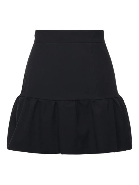PINKO ruffled mini skirt - Black