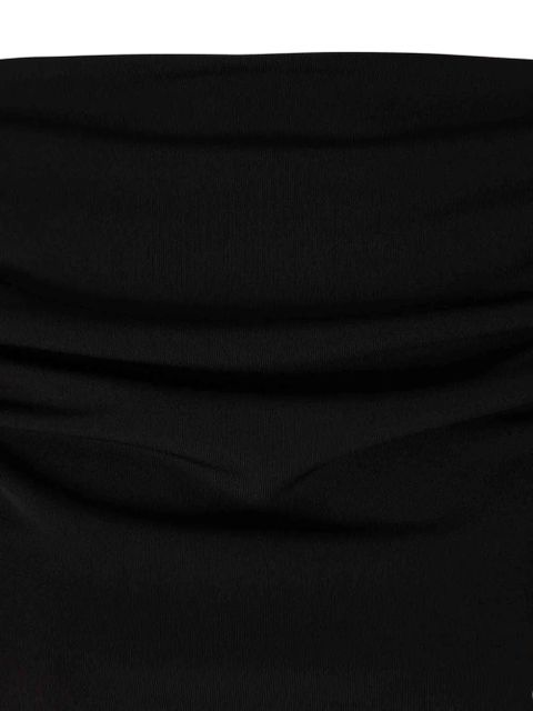 Cult Gaia flower-embellished mini dress - Black