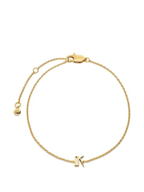 Monica Vinader initial k chain bracelet - Gold - zdjęcie produktu nr 1