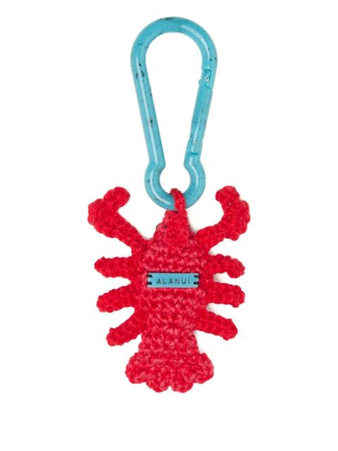 Alanui Lobster crochet keyring - Red - zdjęcie produktu nr 2