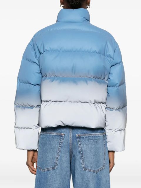Alexander Wang ombré padded jacket - Blue