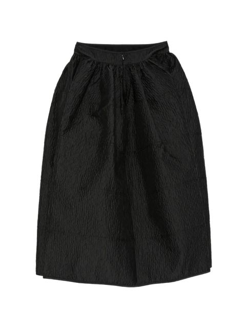 Cecilie Bahnsen gathered skirt - Black - zdjęcie produktu nr 2