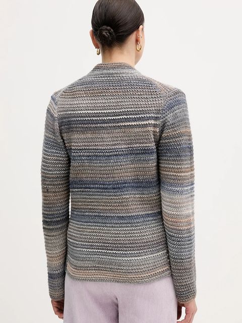 United Colors of Benetton kardigan z dodatkiem wełny kolor szary 105CD6880