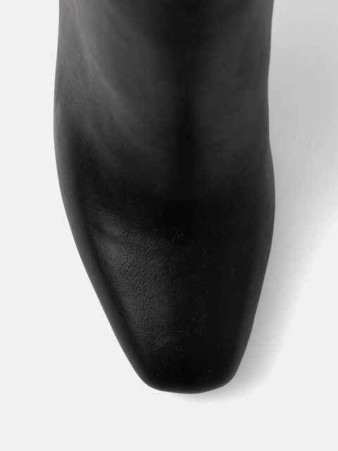 Steve Madden kozaki Ally damskie kolor czarny na słupku 11002627