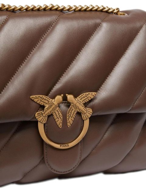 PINKO quilted crossbody bag - Brown - zdjęcie produktu nr 2