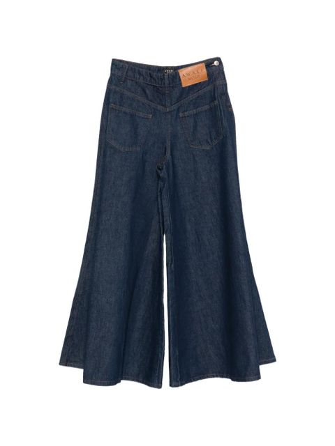 A.W.A.K.E. Mode Mirror wide-leg jeans - Blue - zdjęcie produktu nr 1