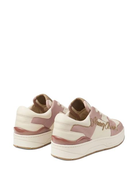 Jimmy Choo Florent/F embroidered sneakers - Neutrals